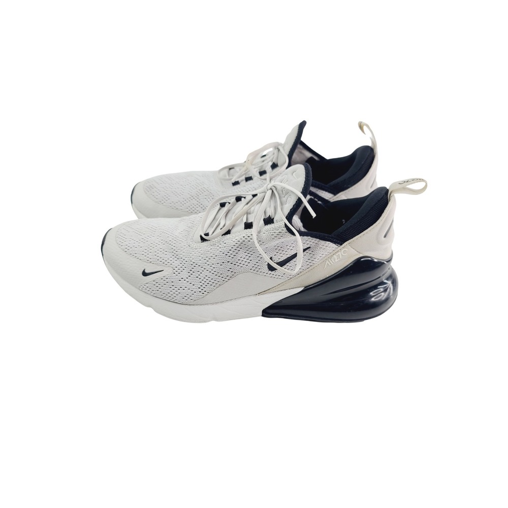 Nike Air Max Athletic Running Shoes Men's Size 12 White/Black Color. KT